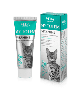 MY TOTEM ACTIFLORA мультивитаминный гель для кошек